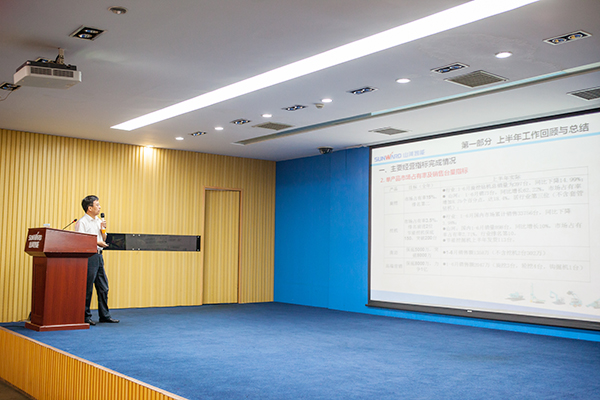 业绩逆势上扬，尊龙凯时官网网址智能半年度谋划事情聚会圆满召开