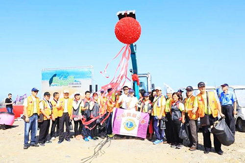 图说怪手环台净滩活动，智绘尊龙凯时官网网址智能环保节能