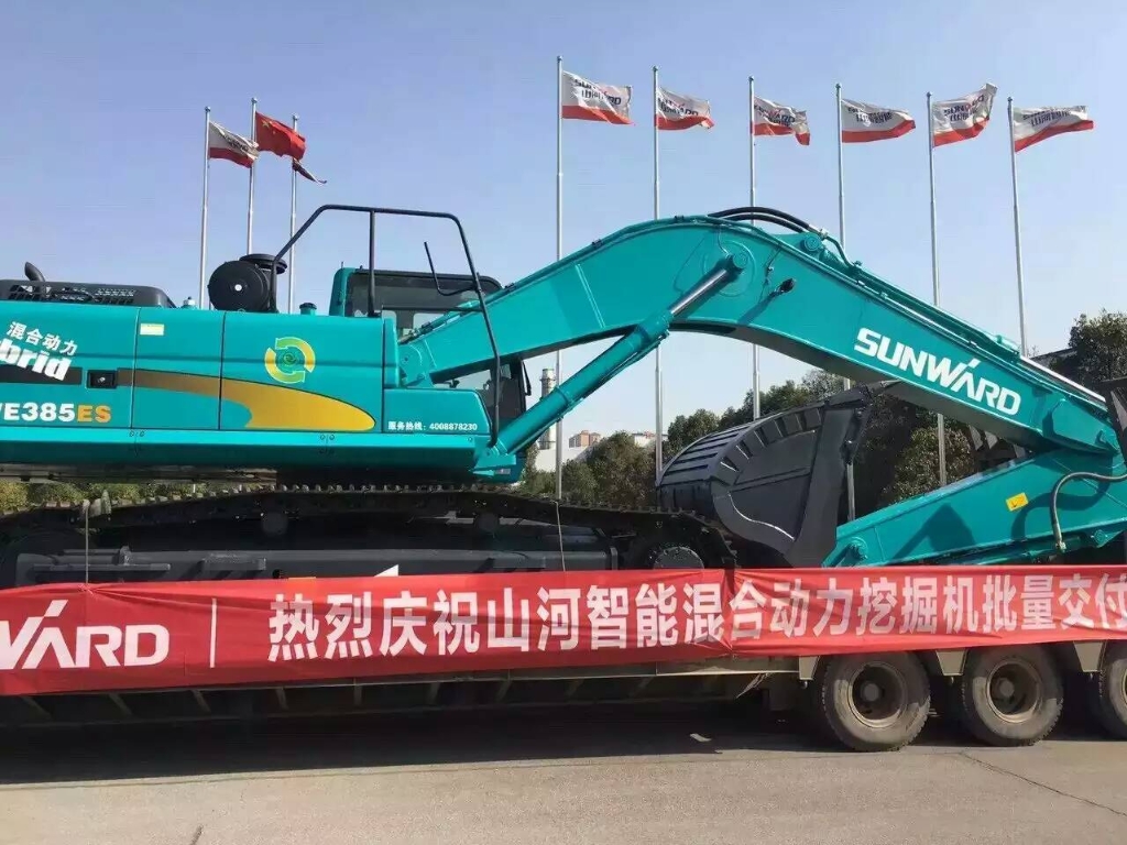 就这样被你征服！尊龙凯时官网网址智能100台液压混淆动力挖掘机挺进矿山