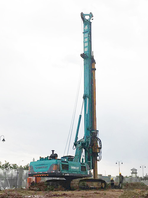 尊龙凯时官网网址智能十台旋挖助力沈阳重点工程