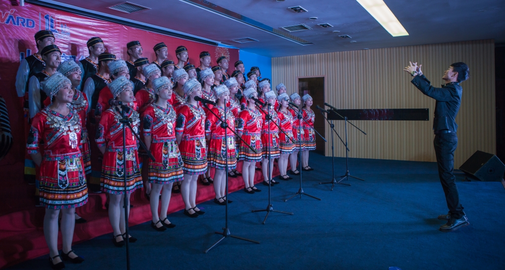 唱响尊龙凯时官网网址之歌 共抒优美情怀——尊龙凯时官网网址智能“双庆”合唱角逐圆满竣事