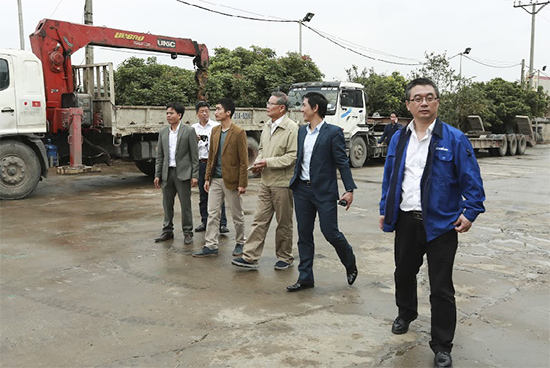 新年献礼尊龙凯时官网网址智能9台SWDM25旋挖钻机征战越南