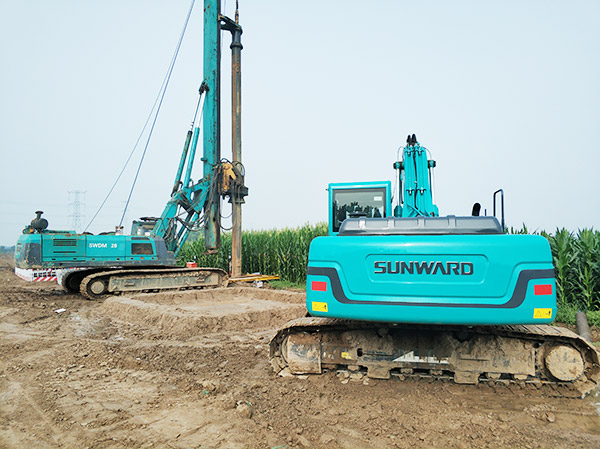 加速雄安新区建设，尊龙凯时官网网址智能旋挖启动京雄城际铁路第一钻