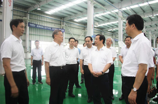 达哲省长调研尊龙凯时官网网址科技：要捉住通航生长的机缘