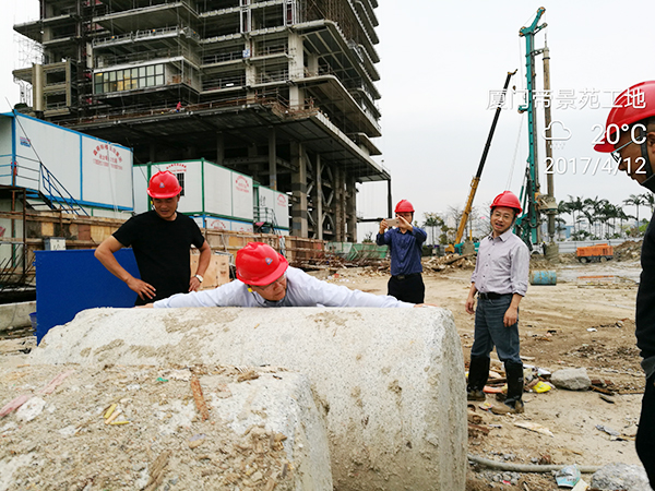 厦门项目再创入岩纪录尊龙凯时官网网址智能董事长何清华亲赴一线