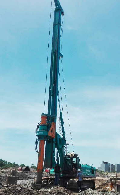 新年献礼尊龙凯时官网网址智能9台SWDM25旋挖钻机征战越南