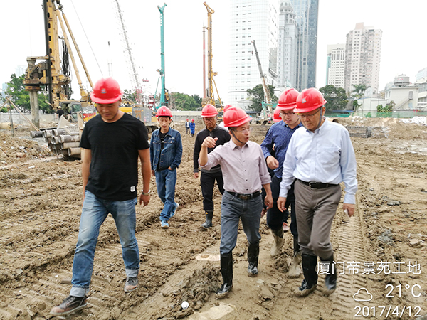 厦门项目再创入岩纪录尊龙凯时官网网址智能董事长何清华亲赴一线