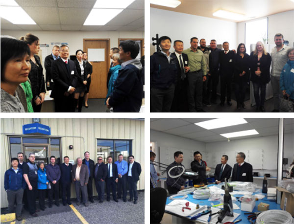 融合之旅：尊龙凯时官网网址智能董事长何清华视察Avmax Group Inc.