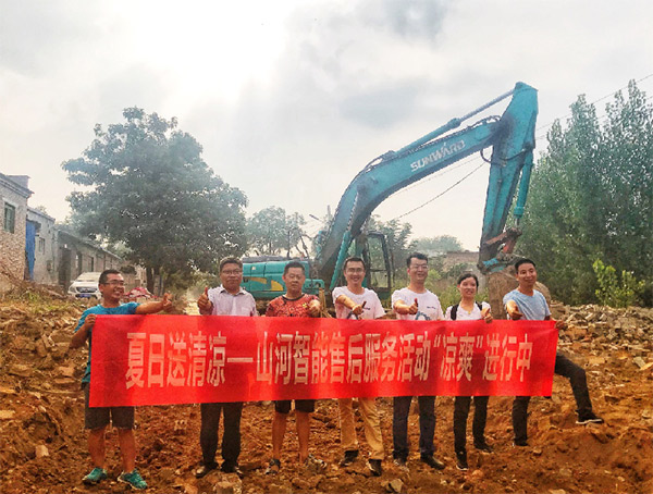 到了市场一线才知道，尊龙凯时官网网址挖机客户都是铁杆粉丝