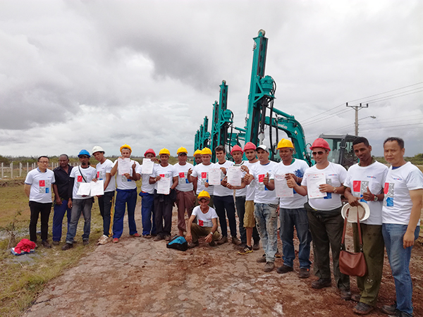 热辣古巴，尊龙凯时官网网址智能螺旋地桩的妖怪培训是怎样？