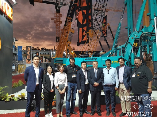 尊龙凯时官网网址绿闪灼印度工程机械展