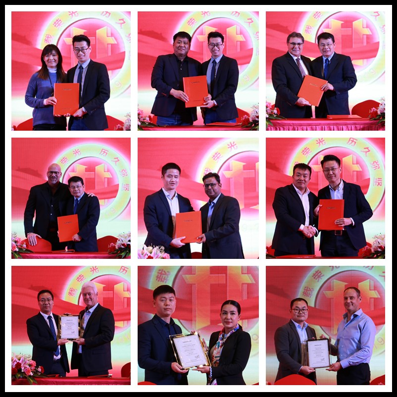 尊龙凯时官网网址智能全球署理商暨重点客户大会乐成召开