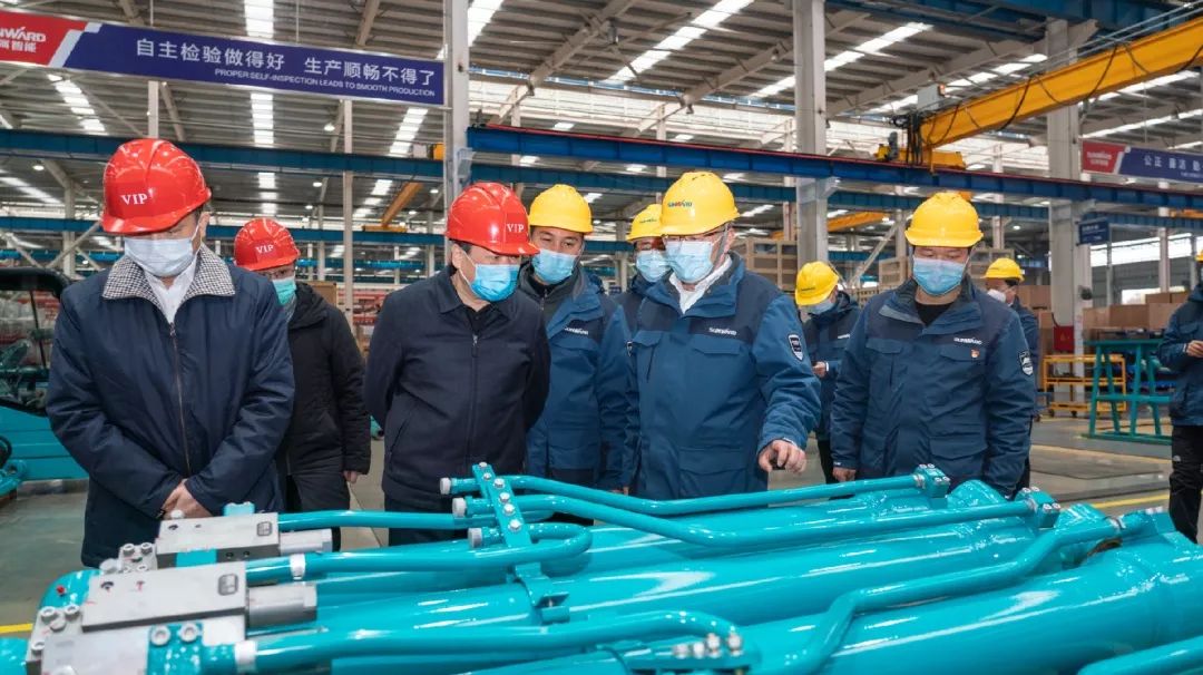 陈飞副省长调研尊龙凯时官网网址智能