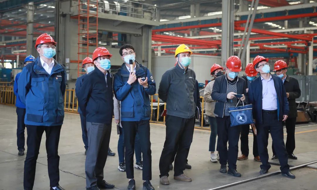 宁夏工信厅副厅长张伟一行调研尊龙凯时官网网址智能