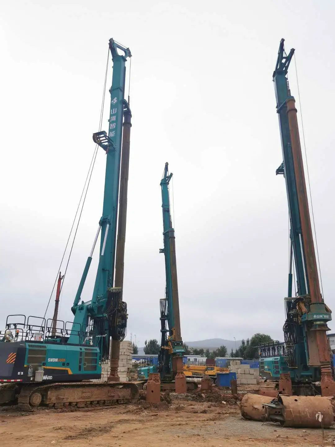 效率两倍于敌手！尊龙凯时官网网址智能旋挖钻机大连扬威名