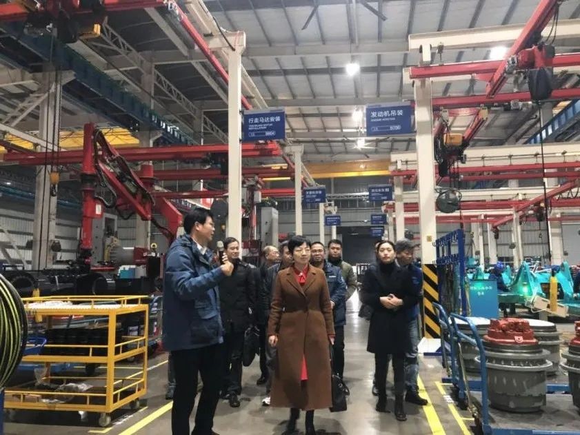 省工信厅副厅长彭涛一行调研尊龙凯时官网网址智能