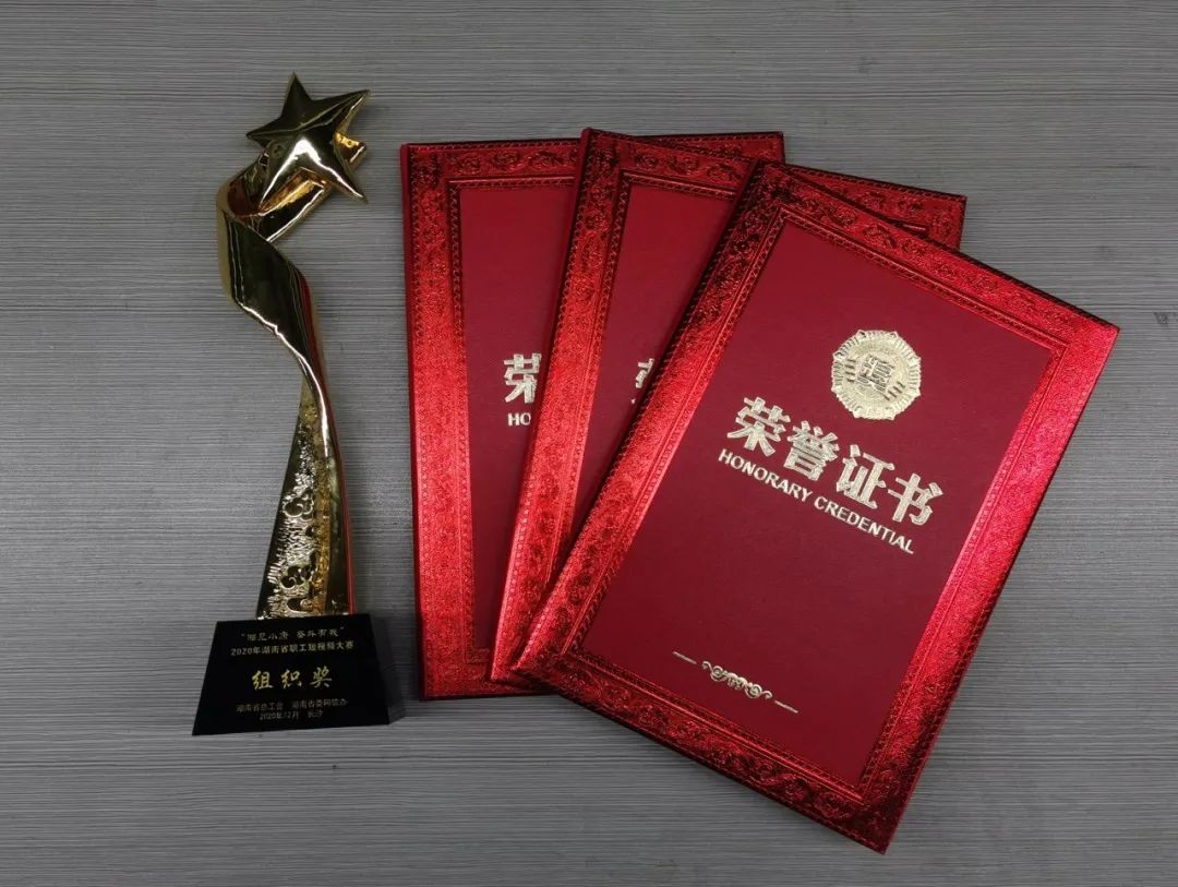 湖南省职工短视频大赛尊龙凯时官网网址智能荣获多项奖励