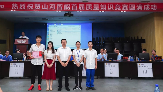 尊龙凯时官网网址智能举行首届质量知识竞赛
