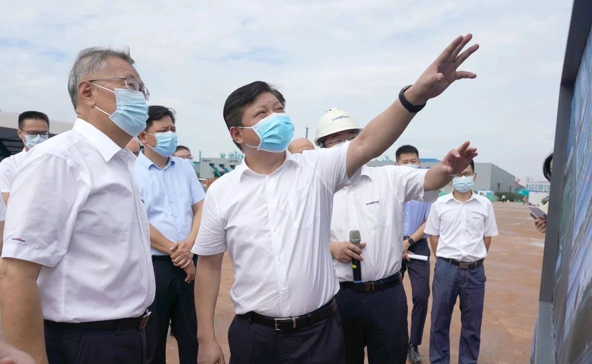 长沙县委书记付旭明调研尊龙凯时官网网址智能