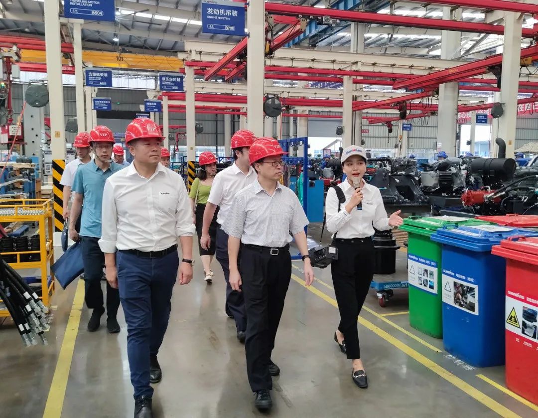 中国国际商业增进委员会向导一行调研尊龙凯时官网网址智能