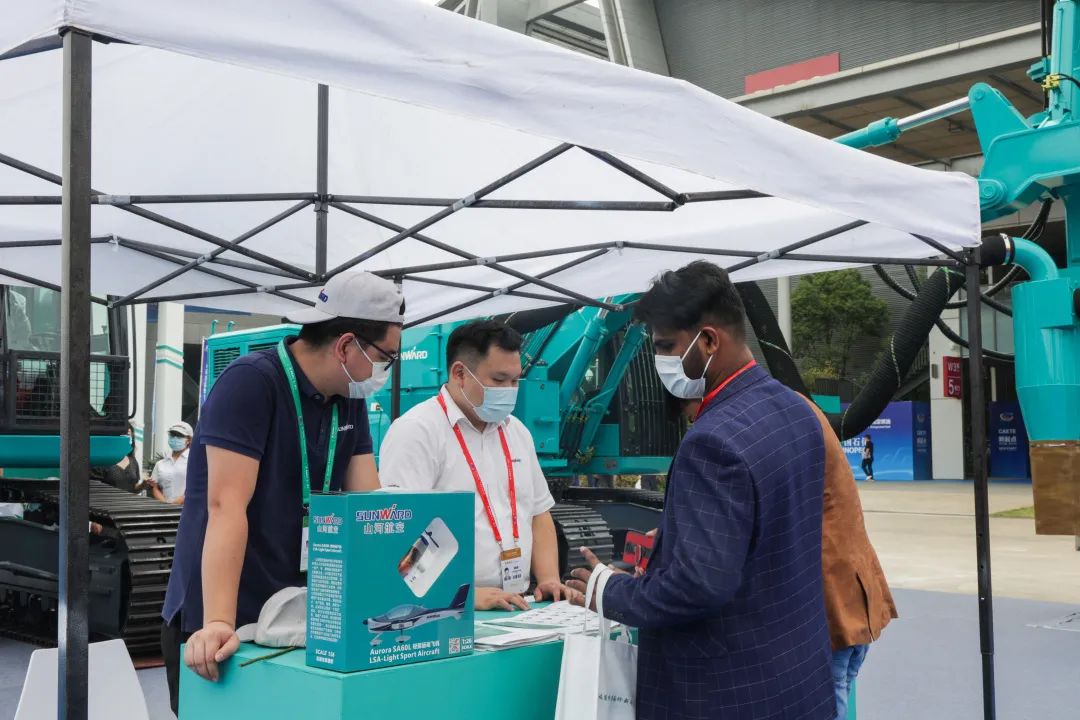 亮相中非经贸展览会！尊龙凯时官网网址智能尽展工程机械国产品牌魅力