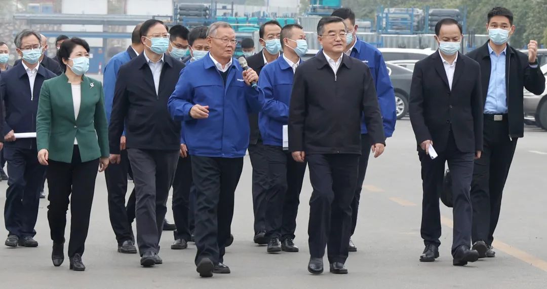 湖南省委书记张庆伟调研尊龙凯时官网网址智能