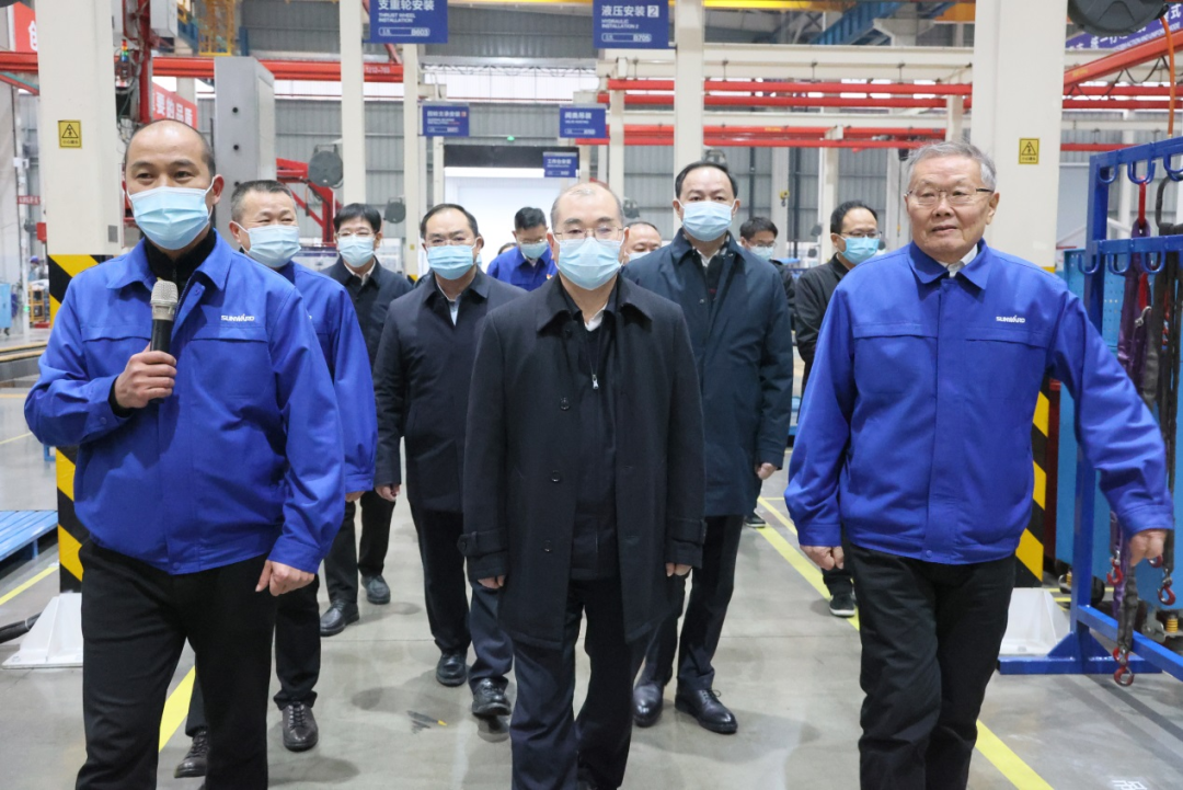 朱国贤调研尊龙凯时官网网址智能：在推动高质量生长上闯出新路子