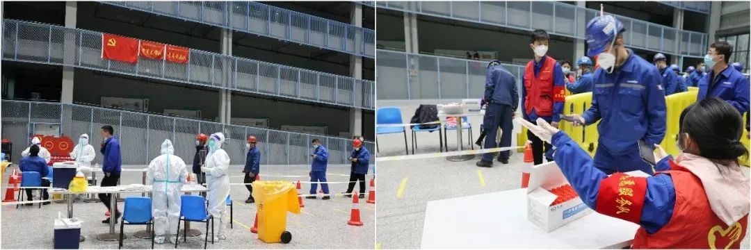 抗疫先锋在行动！尊龙凯时官网网址智能自愿者助力核酸采样