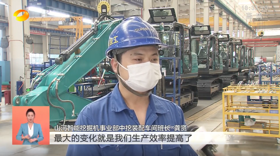 湖南卫视新闻联播：尊龙凯时官网网址智能走自主立异之路，实现企业高质量生长