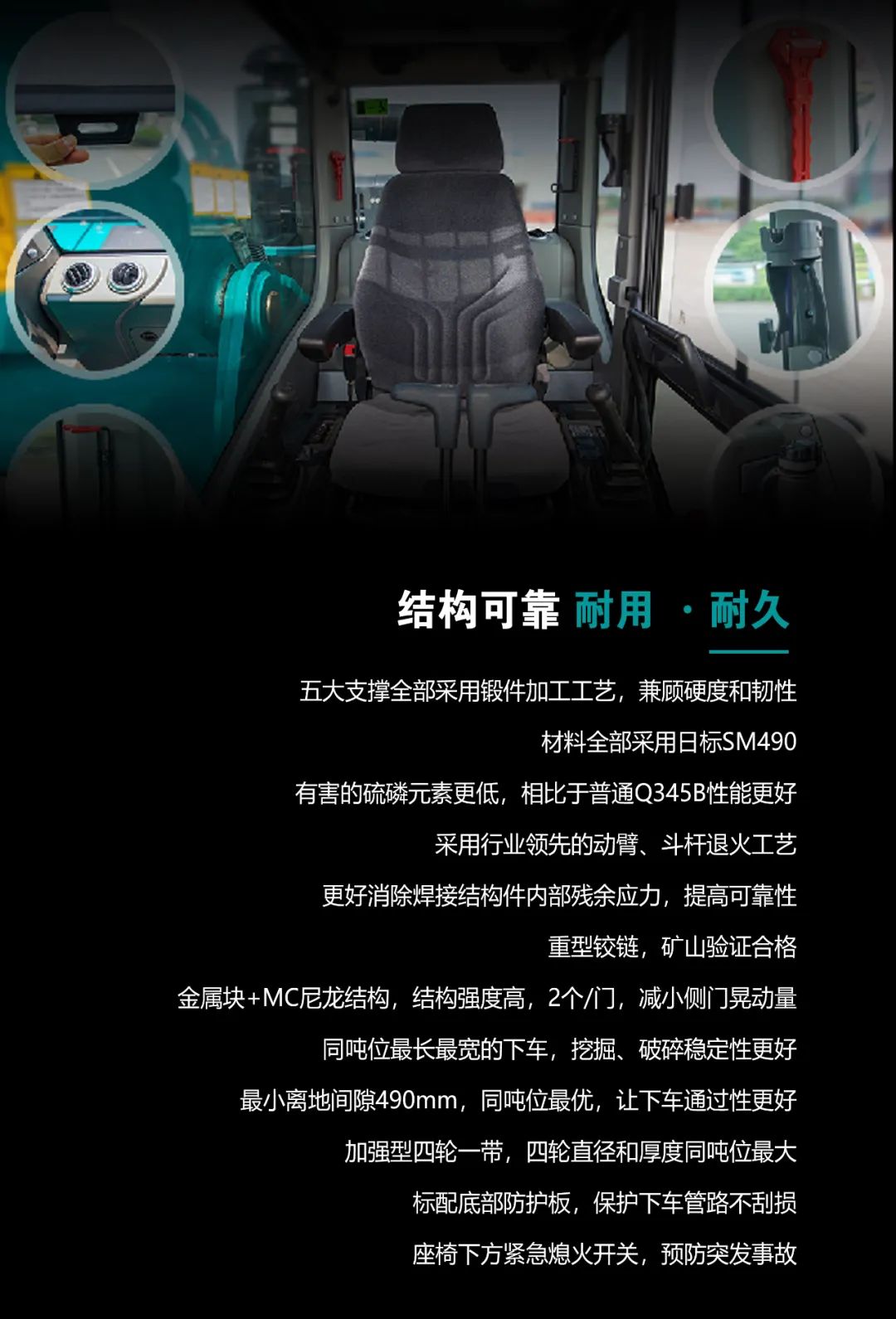 一图读懂 | 高配、高效！尊龙凯时官网网址智能新一代26吨级挖掘机助您“掘”胜千里