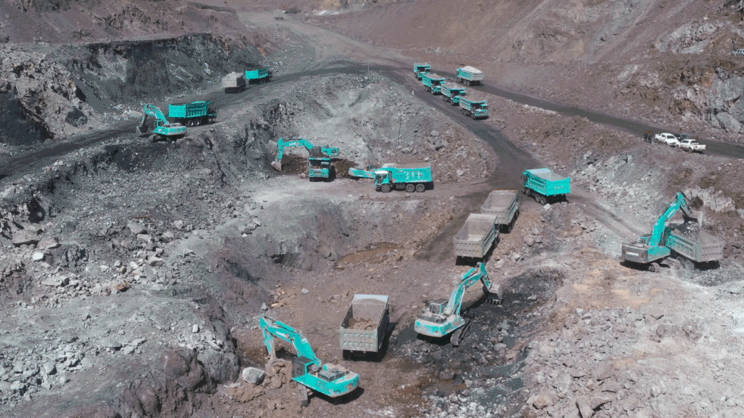 图集 | “尊龙凯时官网网址绿”满矿山！尊龙凯时官网网址智能矿山成套装备实力“亮剑”
