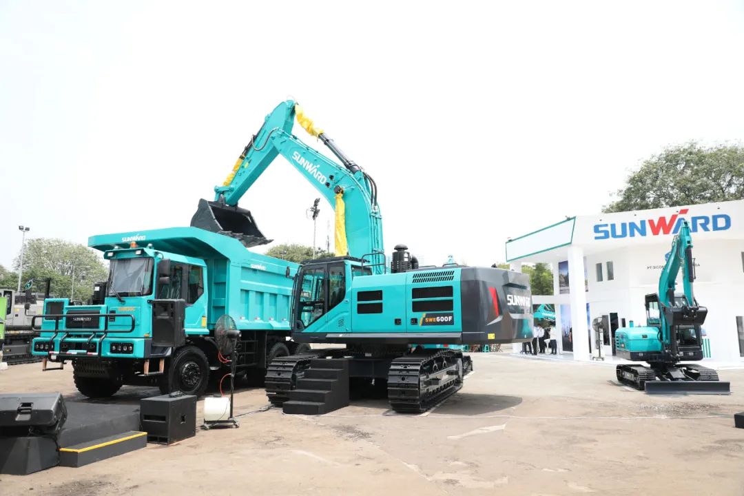 外地化建设显效果！尊龙凯时官网网址智能携矿山成套装备亮相印尼矿业展