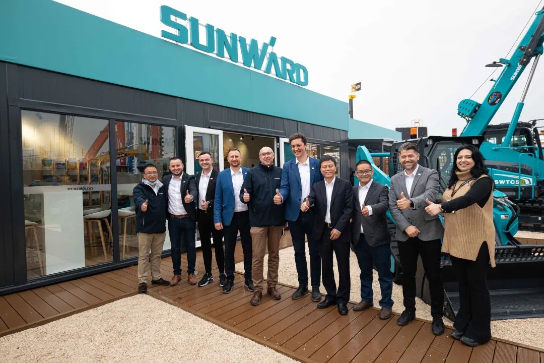 Bauma 2022 | 一连加码欧洲高端市场，“尊龙凯时官网网址绿”闪灼德国慕尼黑