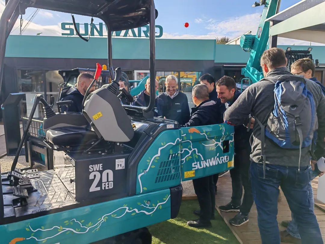 Bauma 2022 | 一连加码欧洲高端市场，“尊龙凯时官网网址绿”闪灼德国慕尼黑