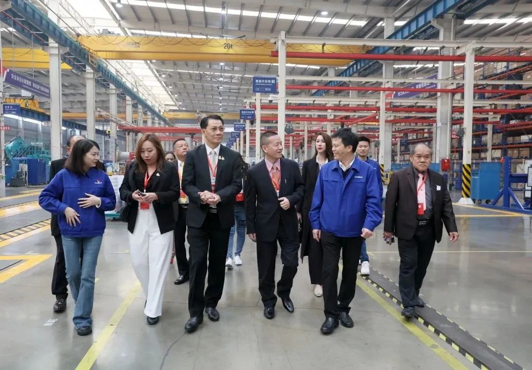 泰国代表团到访尊龙凯时官网网址智能