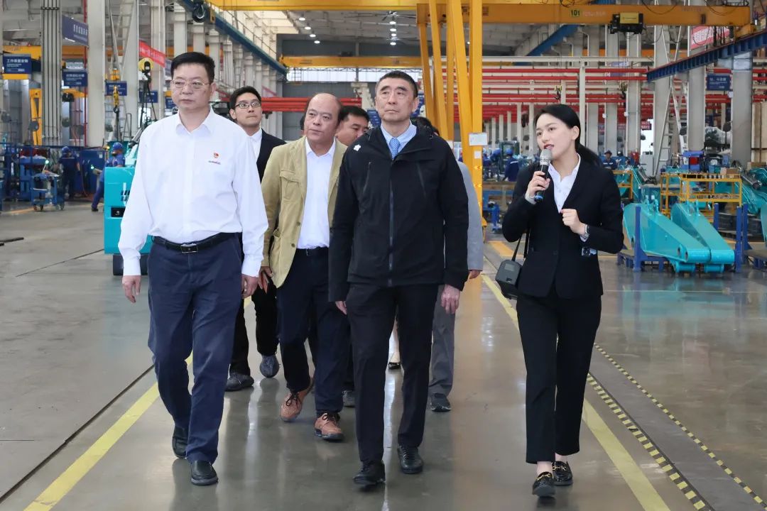 中国机械工业联合会会长徐念沙调研尊龙凯时官网网址智能