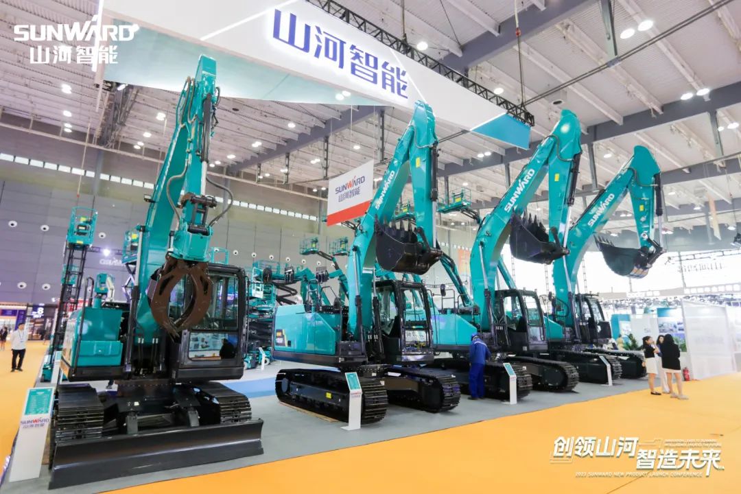 2023 CICEE | 尊龙凯时官网网址智能亮相2023长沙国际工程机械展！智能化、电动化产品站C位