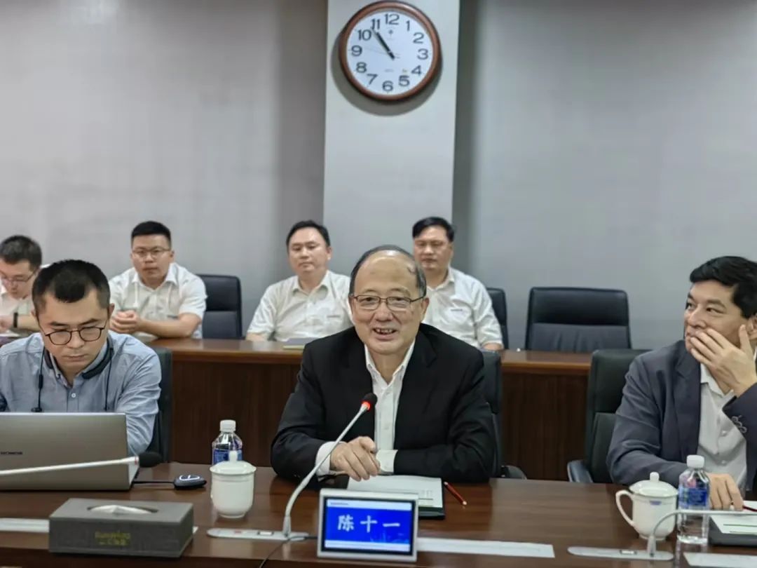 中国科学院院士陈十一率队到访尊龙凯时官网网址智能