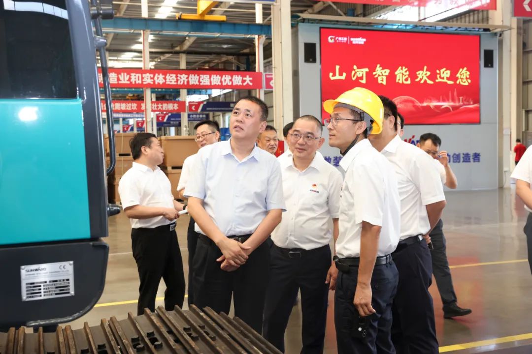 中铁城建集团党委书记、董事长申景涛到访尊龙凯时官网网址智能