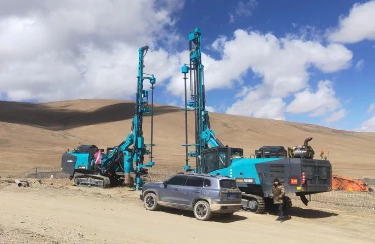 勇闯昆仑山！尊龙凯时官网网址智能凿岩装备攻克海拔5600米!