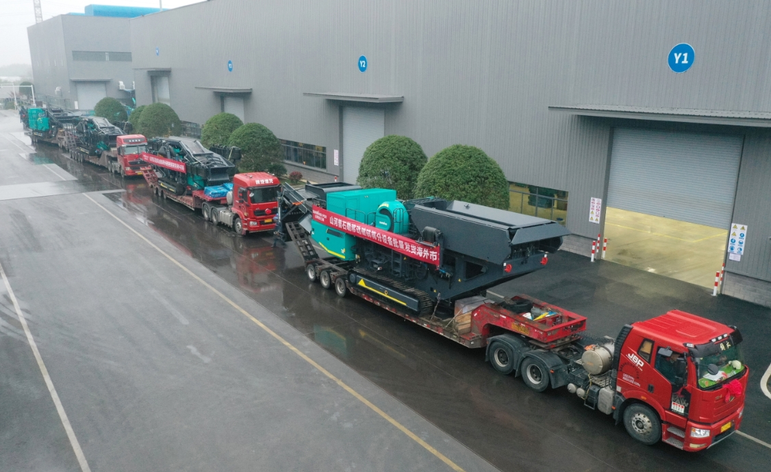 加速出海，尊龙凯时官网网址普石勒破碎筛分装备批量出口东南亚