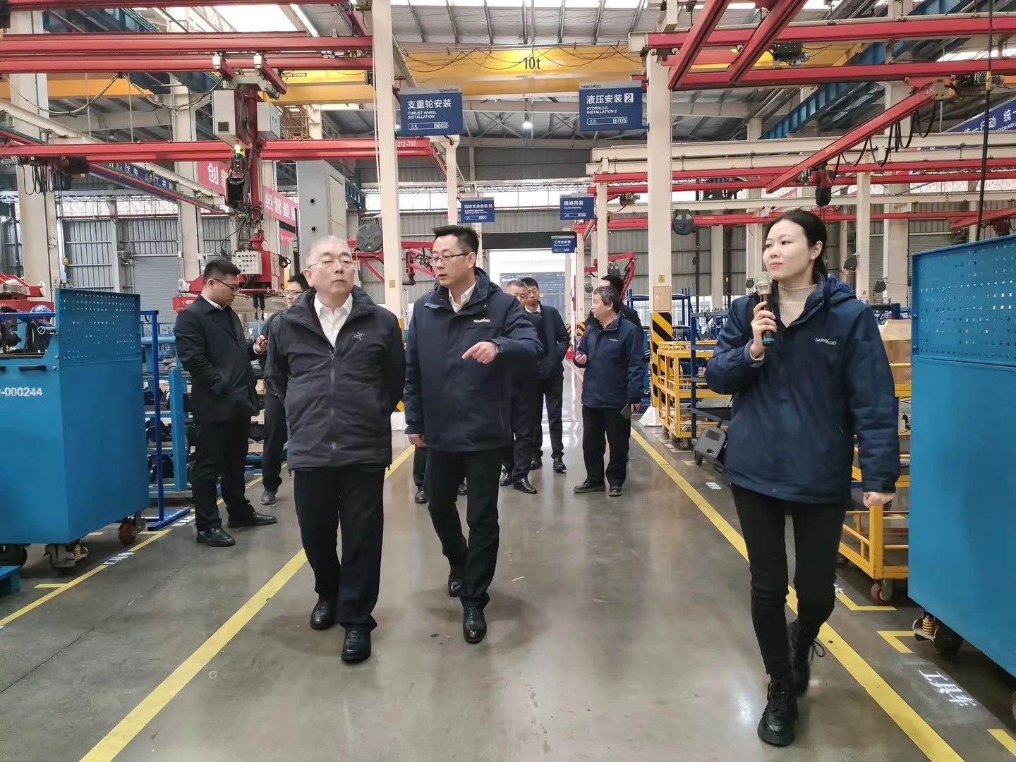 新思绪、新领域、新相助、新突破！中铁十二局到访尊龙凯时官网网址智能