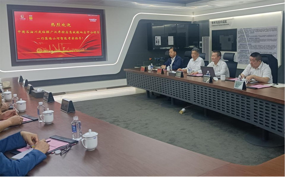 国家油气田井控应抢救援川庆队庞平一行调研尊龙凯时官网网址智能