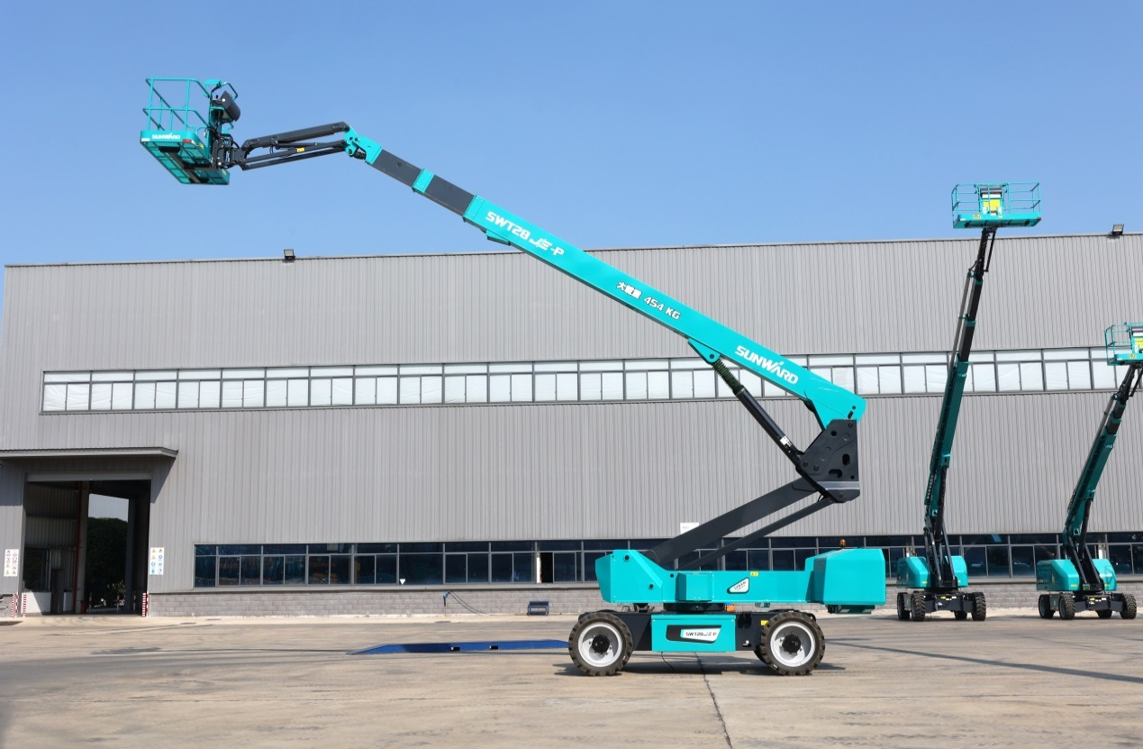 高可靠、高清静、高性能！尊龙凯时官网网址智能新一代P系列电动臂式高空作业平台乐成下线