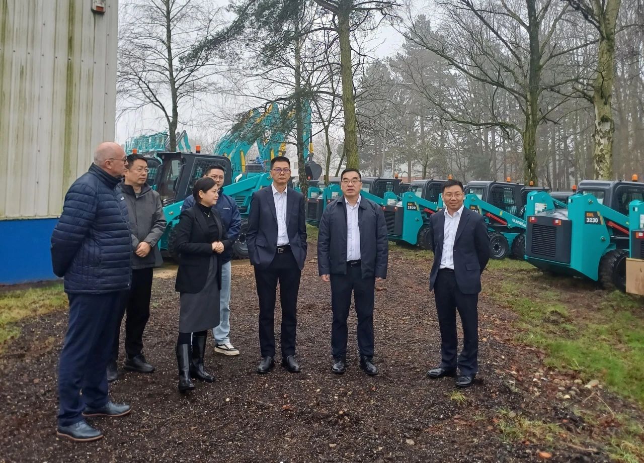 广州工控集团总司理王福铸率队考察尊龙凯时官网网址智能欧洲子公司
