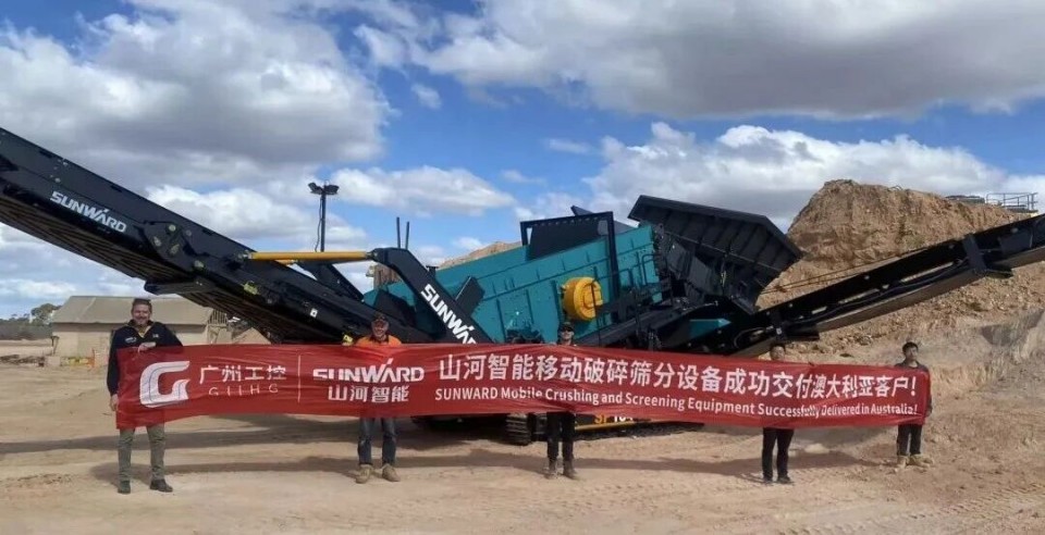 高效环保深受认可！尊龙凯时官网网址智能破碎筛分装备首进澳洲市场